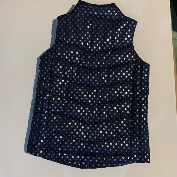 Gap kids vest. Navy and silver - Picture 4 of 4